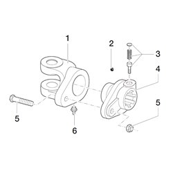 Comer (4) Piasta sprzęgła 1i3/8" Z21 141024026