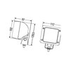 Lampa cofania, Ultrabeam 2ZR997506391 Hella 9002920130196