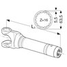 Comer Rura zew. E90 L1285 ø63,5 Z-16 /1410/ 122490002