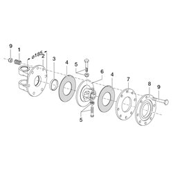 Comer Piasta 1i3/4" Z6 151018019