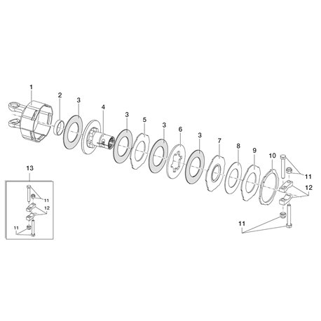 Comer Piasta 1i3/4" Z21 151017366