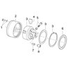 Comer Piasta sprzęgła 1i3/8" Z21 T80 165000735