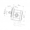 Pompa hydrauliczna 16 ccm prawa Bosch 0510625020 Bosch Rexroth