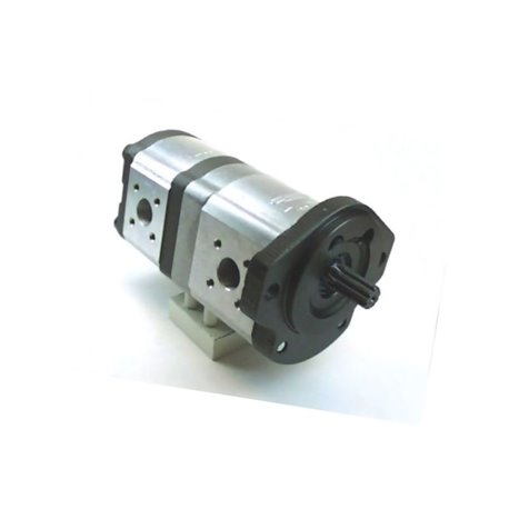Pompa hydrailuczna 16+8 ccm prawa Bosch 0510665081 Bosch Rexroth 0510665081