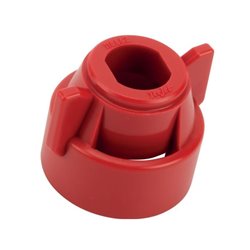 Comer Pokrywka dyszy czerwona, 11 mm