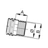 Elem.gwint.prosty 1 1/2" gw.z. 460360 Arag 8026834099180