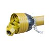 Wałek PTO T60 830 Nm, L-1610 mm 1i3/4"Z6-1i3/4"Z6 Comer T601610ENC17114