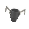 Gniazdo Camlock 1i1/4" gwint zewnętrzny 1i1/4"
