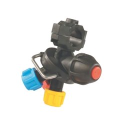 Korpus rozpylacza Arag 4012035 3-krotny do rury 21mm (1/2") z przyłączem 7mm, do nakrętki bagnetowej i 3/8"BSP