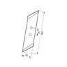 Vogel & Noot 5085801102 Dłuto lemiesza 300mm 801102 Mølbro 5700032876745