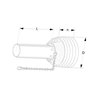 Walterscheid 1116437 Osłona wałka WOM połowa wewn. PG30, 1500mm D98 B-230 8 karbów