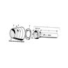 Walterscheid 1175700 Osłona wałka WOM połowa zewn., szerokokąt., 1000mm d63/71x4 D80 WW 2480