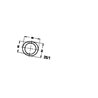 Walterscheid 1116593 Osłona wałka WOM połowa Flexo wewn., 1500mm d63/71x4 D80 W2480/W2580