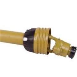 Wałek PTO T60 830 Nm, kołek ścinany i jednokerunkowe praw L-1610 mm 1i3/8"Z6-1i3/8"Z6 Comer T601610ENC12RB2