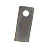 Nóżyk 114x48x4 otwór 19mm lewy wzór 8L