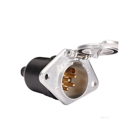 Gniazdo metalowe 7-biegunowe, 8JB003834021 Hella 4082300193404