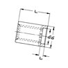 Tuleja profilowana Walterschei 1603141 Walterscheid 8435194020336