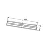 300MM Wał kształtowy 1 3/4 X 6 6745300 Walterscheid 8435194014069
