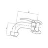 Comer Kolano 90° KKM/KKV Perrot, 3"