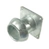 Przyłącze z kołnierzem męskie Perrot 4" z kołnierzem otw.150x150mm L-150mm