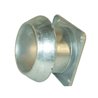 Przyłącze z kołnierzem męskie Perrot 6" z kołnierzem otw.150x150mm L-150mm