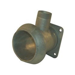Comer Male 8"+flange+threaded 2 1/2"