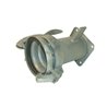 Przyłącze z kołnierzem żeńskie Perrot 5" z kołnierzem otw.150x150mm długie z zatrzaskiem