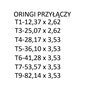 Złączka męska T4 do węża prosta 16mm Arag 8716106740963