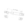 Sprężyna gazowa 585mm 250N Stabilus 752967