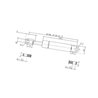 Sprężyna gazowa 485mm 150N Stabilus 094854