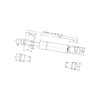 Sprężyna gazowa 190mm 200N Stabilus 1667NQ