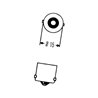 Żarówka 12 V 21 W BA15s GL12498 Philips 8711500490780