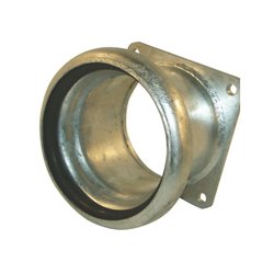 KKM 4" z kołnierzem 185x185mm - otwory 150x150