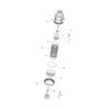 Filtr ssawny Arag 1i1/2" 50 Mesh wkład Inox niebieski 3162463