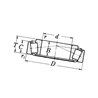 Łożysko wałeczkowo-stożkowe