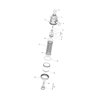 Filtr Ssawny T7 Inox 50mesh Wkład Niebieski Arag 8026834334410