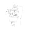 Filtr Ssawny T7 Inox 50mesh Wkład Niebieski Arag 8026834334014