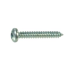 Blachowkręt z łbem soczewkowym i nacięciem krzyżowym PZ ocynk , 3,5 x 16 mm