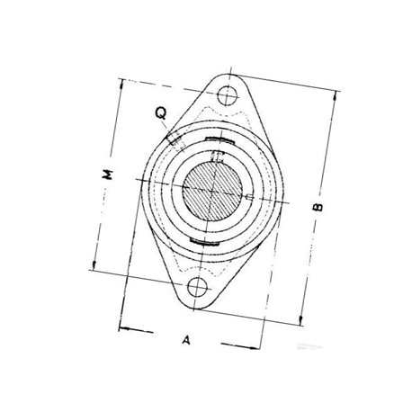 Obudowa łożyska FSNLD518615 SKF 7316573298069
