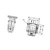 Zaczep Kulowy K80 140x80