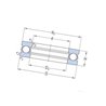 Łożysko oporowe, 45x120x87 - 52411 - SKF 45x120x87 - 52411 - SKF
