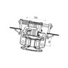 Scharmüller 05120707A02 Zaczep kołnierzowy 125x55 sworzeń 25mm