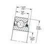 Łożysko kulkowe 206KPR4 Timken 0087796079380