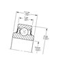Łożysko kulkowe 208KRR4 Timken 0087796313873