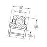 Łożysko kulkowe W208KRRB6 Timken 0087796080058
