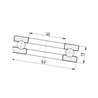 Łożysko oporowe, 40x60x13 - 51108 - FŁT 40x60x13 - 51108 - FŁT