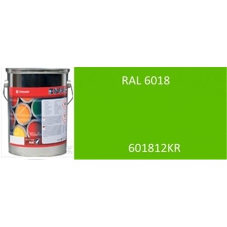 Lakier do maszyn RAL, 6018 jasnozielona 5 l