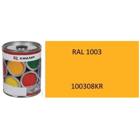 Lakier do maszyn RAL, 1003 żółty sygnałowy 1 l