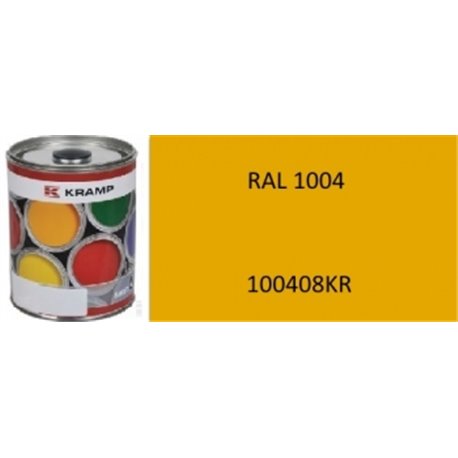 Lakier do maszyn RAL, 1004 złoty 1 l