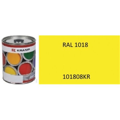 Lakier do maszyn RAL, 1018 żółty jasny 1 l